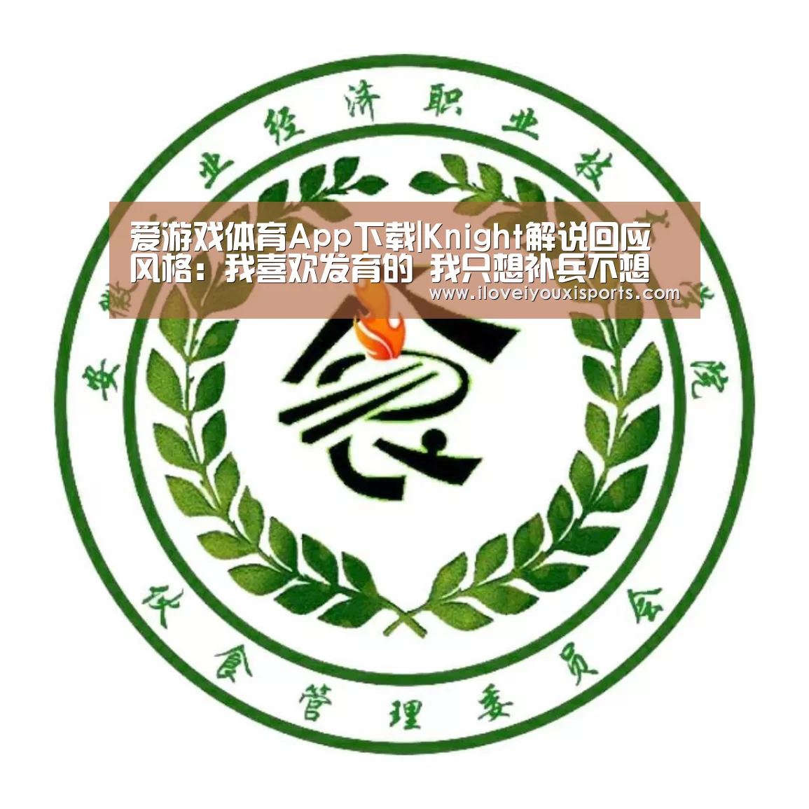 爱游戏体育App下载|Knight解说回应风格:我喜欢发育的 我只想补兵不想杀人!(图1) 爱游戏官网